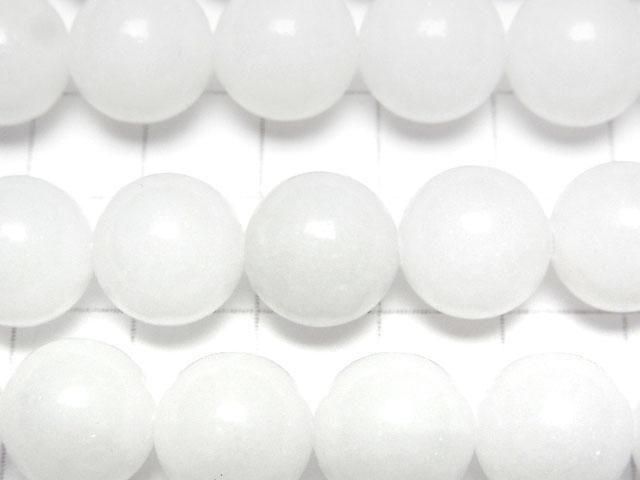 [Video] Baryte Round 12mm half or 1strand beads (aprx.15inch/37cm)