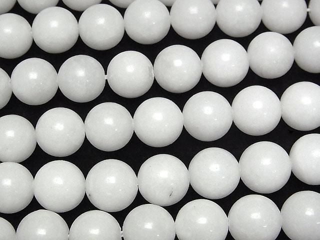 [Video] Baryte Round 12mm half or 1strand beads (aprx.15inch/37cm)