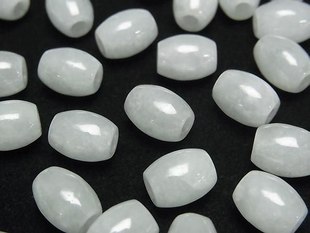 [Video] Burmese Jadeite AA++ Rice 9x7x7mm [2.5mm hole] 5pcs