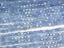 [Video]High Quality! Deep Blue Aquamarine AA++ Cube Shape 2x2x2mm 1strand beads (aprx.15inch/37cm)