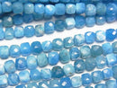 [Video]High Quality! Madagascar Apatite AA+ Cube Shape 4x4x4mm 1strand beads (aprx.15inch/37cm)