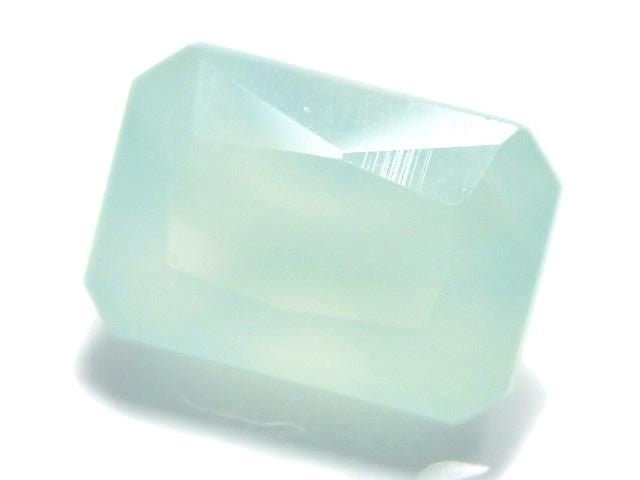 [Video][One of a kind] Smithsonite Loose stone Faceted 1pc NO.5