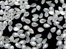 [Video]High Quality White Moonstone AAA- Loose stone Pear shape Faceted 6x4mm 10pcs