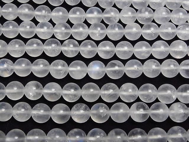 [Video] Royal Blue Moonstone AA Round 8.5mm half or 1strand beads (aprx.15inch/36cm)