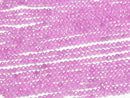[Video]High Quality! Cubic Zirconia AAA Faceted Round 3mm [Purple Pink] 1strand beads (aprx.15inch/36cm)