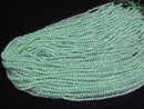 [Video]High Quality! Cubic Zirconia AAA Faceted Round 3mm [Light Green] 1strand beads (aprx.15inch/36cm)