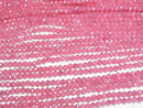 [Video]High Quality! Cubic Zirconia AAA Faceted Round 3mm [Red Pink] 1strand beads (aprx.14inch/35cm)