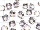 [Video]High Quality Ametrine AAA Loose stone Square Faceted 10x10mm 1pc