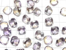 [Video]High Quality Ametrine AAA Loose stone Square Faceted 10x10mm 1pc