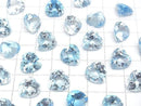 [Video]High Quality Sky Blue Topaz AAA Loose stone Heart cut 12x12mm 1pc