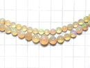 [Video][One of a kind] High Quality Ethiopian Opal AAAAA Round 4.5-8mm 1strand beads (aprx.16inch/40cm) NO.101