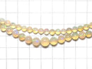 [Video][One of a kind] High Quality Ethiopian Opal AAAAA Round 5-8mm 1strand beads (aprx.16inch/40cm) NO.102