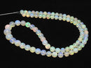 [Video][One of a kind] High Quality Ethiopian Opal AAAAA Round 4.5-7mm 1strand beads (aprx.16inch/40cm) NO.103