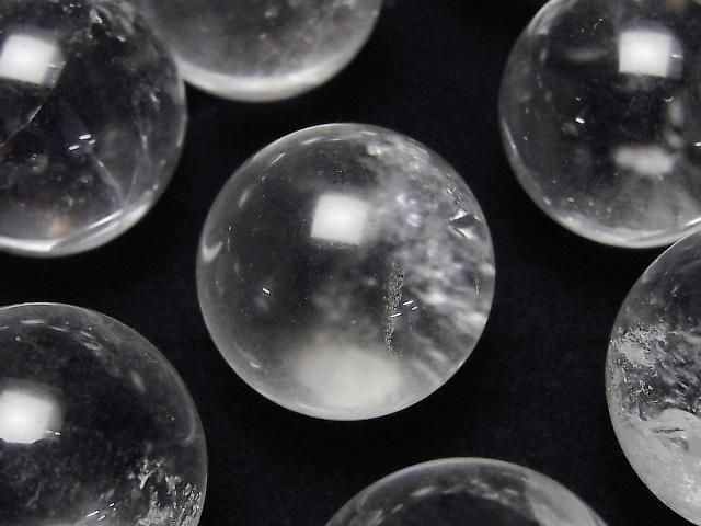 [Video]Crystal Quartz AA++ Sphere, Round 25mm 1pc