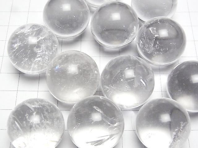 [Video]Crystal Quartz AA++ Sphere, Round 25mm 1pc