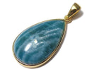 [Video][One of a kind] Amazonite AAA- Pendant 18KGP NO.233
