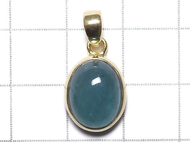 [Video][One of a kind] Grandidierite AAA Pendant 18KGP NO.44