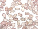 [Video]High Quality Pink Epidote AA++ Loose stone Oval Faceted 5x3mm 10pcs