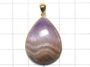 [Video][One of a kind] Amethyst Pendant 18KGP NO.33