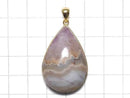 [Video][One of a kind] Amethyst Pendant 18KGP NO.34