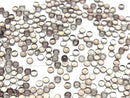[Video]High Quality Smoky Quartz AAA Round Cabochon 3x3mm 10pcs