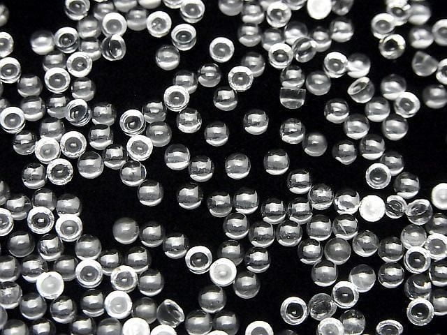 [Video] Crystal AAA- Round Cabochon 3x3mm 10pcs