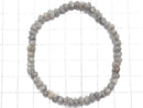 [Video][One of a kind] [1mm hole] Gray Diamond Rough Nugget Bracelet NO.3