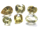 [Video][One of a kind] High Quality Chrysoberyl Loose stone Faceted 6pcs Set NO.5