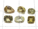 [Video][One of a kind] High Quality Chrysoberyl Loose stone Faceted 6pcs Set NO.5