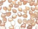 [Video] Peach Moonstone AAA- Pear shape Cabochon 8x6mm 10pcs