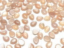[Video] Peach Moonstone AAA- Pear shape Cabochon 8x6mm 10pcs