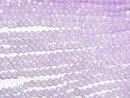 [Video]High Quality! Cubic Zirconia AAA Faceted Round 2mm [Lilac] 1strand beads (aprx.14inch/35cm)