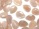 [Video]High Quality Peach Moonstone AAA- Loose stone Pear shape Faceted 14x10mm 2pcs