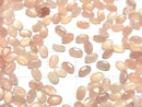 [Video]High Quality Peach Moonstone AAA- Loose stone Oval Faceted 5x3mm 10pcs