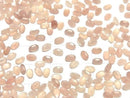 [Video]High Quality Peach Moonstone AAA- Loose stone Oval Faceted 5x3mm 10pcs