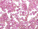 [Video]High Quality Pink Sapphire AAA- Oval Cabochon 4x3mm 5pcs
