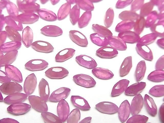 [Video]High Quality Pink Sapphire AAA Loose Stone Marquise Faceted 6x3mm 3pcs