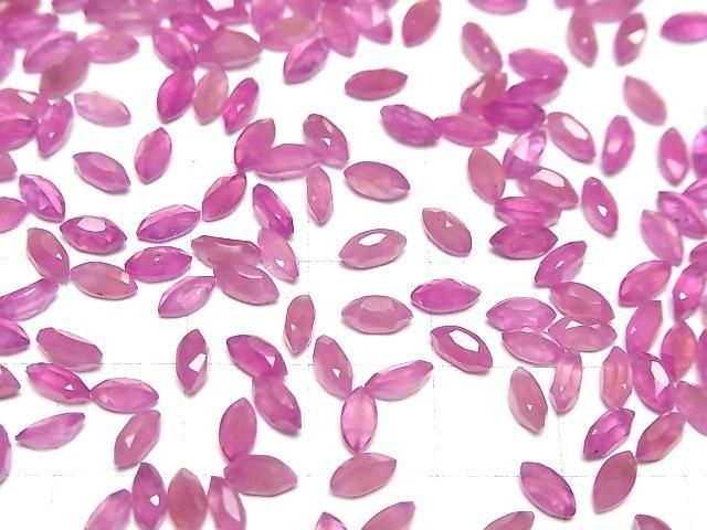 [Video]High Quality Pink Sapphire AAA Loose Stone Marquise Faceted 6x3mm 3pcs