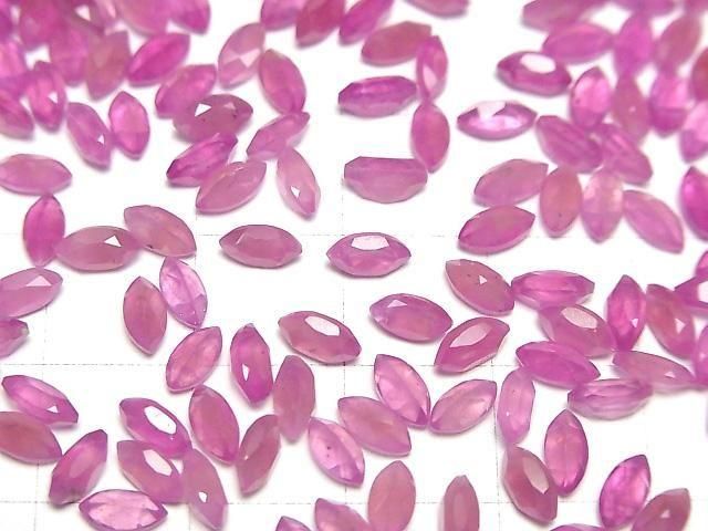 [Video]High Quality Pink Sapphire AAA Loose Stone Marquise Faceted 6x3mm 3pcs