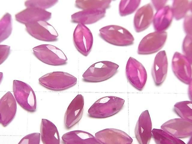 [Video]High Quality Pink Sapphire AAA Loose stone Marquise Faceted 8x4mm 2pcs