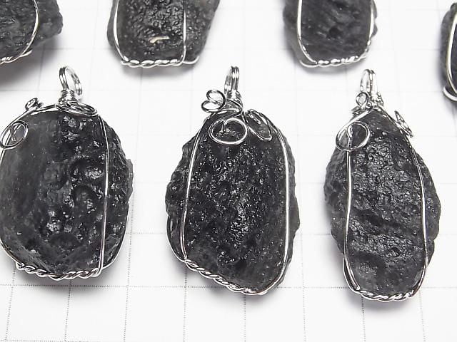 [Video] Agnimanite Rough Rock Nugget Pendant Wire Frame 3pcs