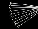 Silver925  Eye Pin [0.5x20][0.5x25][0.5x30][0.5x40] No coating  10pcs