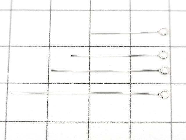 Silver925  Eye Pin [0.5x20][0.5x25][0.5x30][0.5x40] No coating  10pcs