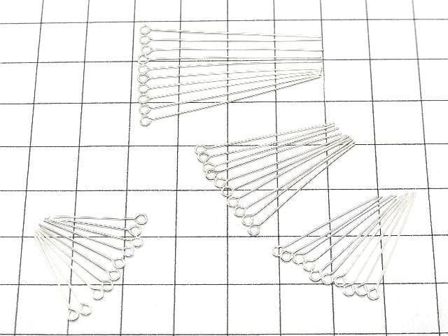 Silver925  Eye Pin [0.5x20][0.5x25][0.5x30][0.5x40] No coating  10pcs