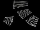 Silver925  Eye Pin [0.5x20][0.5x25][0.5x30][0.5x40] No coating  10pcs