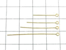 Silver925  Eye Pin [0.5x20][0.5x25][0.5x30][0.5x40] 18KGP 10pcs