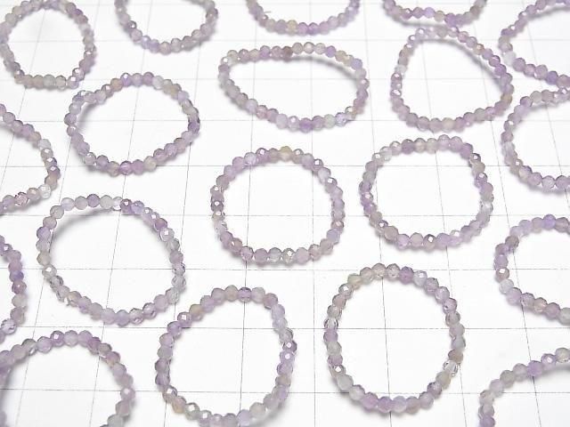 [Video]High Quality! Amethyst Faceted Round 2mm 3pcs (Ring)