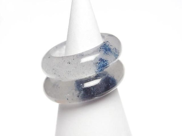 [Video] Blue Quartz Ring Size 17-18 2pcs