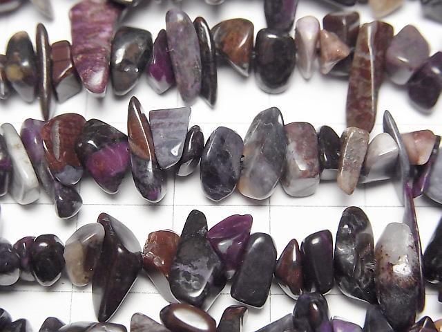 [Video] Sugilite Chips (Small Nugget) half or 1strand beads (aprx.15inch/36cm)