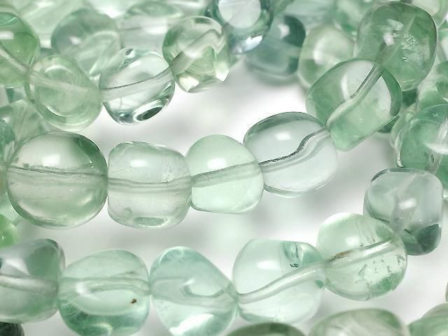 [Video] Green Fluorite AAA- Nugget Bracelet